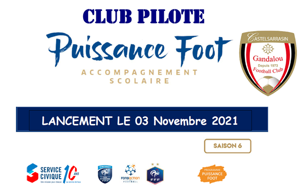 Lire la suite à propos de l’article « PUISSANCE FOOT» AU CGFC DEPUIS LE 03 NOVEMBRE 2021